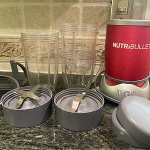 Red NutriBullet Blender